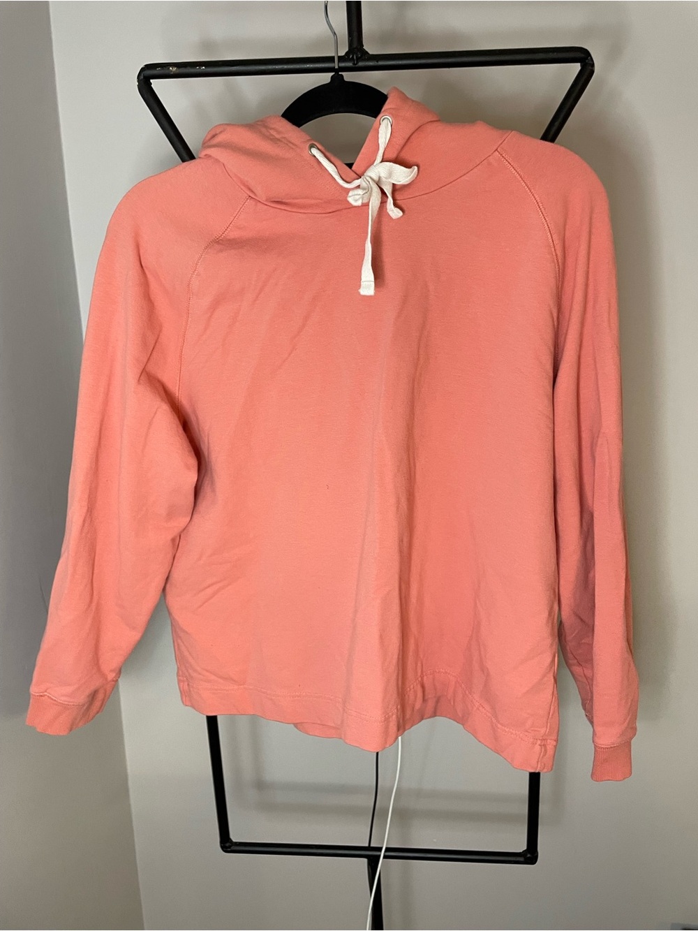 Ricki's Coral Pullover with White Drawcord